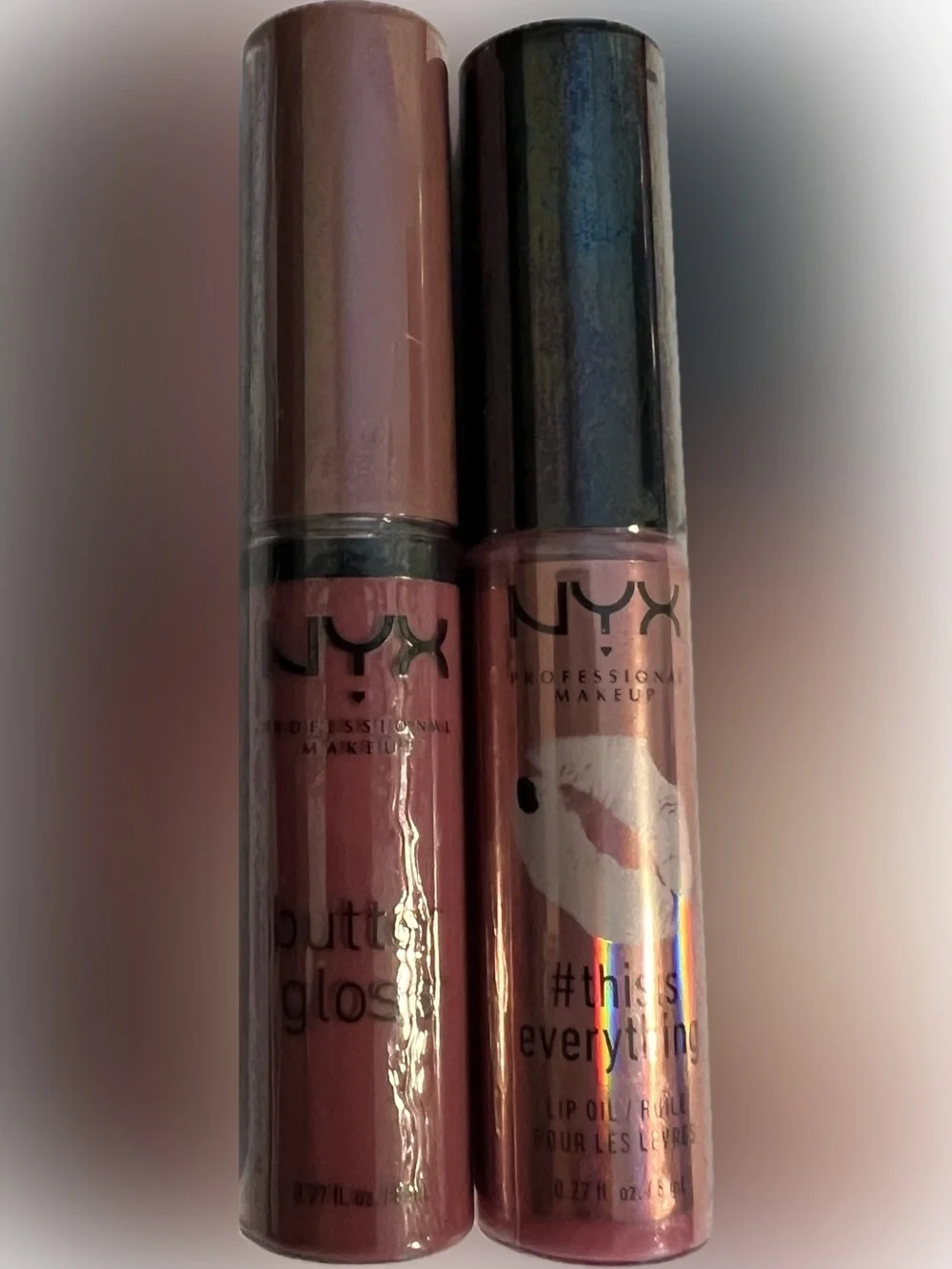 🔴New NYX Lip Gloss Duo New Professional Make Up